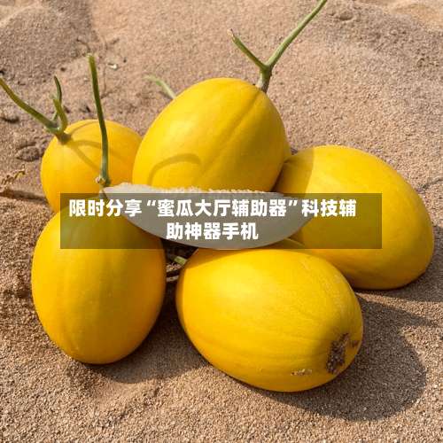限时分享“蜜瓜大厅辅助器	”科技辅助神器手机-第1张图片