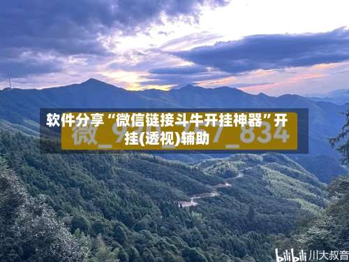 软件分享“微信链接斗牛开挂神器”开挂(透视)辅助-第2张图片