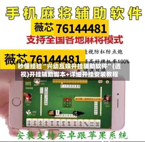 秒懂经验“兴动互娱开挂辅助软件”(透视)开挂辅助脚本+详细开挂安装教程-第3张图片