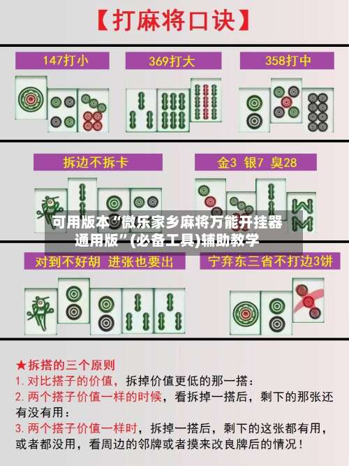 可用版本“微乐家乡麻将万能开挂器通用版”(必备工具)辅助教学-第3张图片