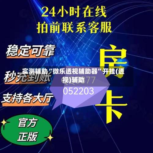 实测辅助“微乐透视辅助器	”开挂(透视)辅助-第1张图片