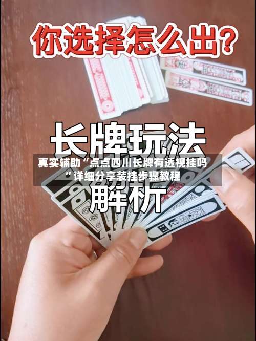 真实辅助“点点四川长牌有透视挂吗”详细分享装挂步骤教程-第1张图片
