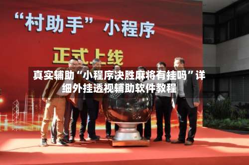 真实辅助“小程序决胜麻将有挂吗”详细外挂透视辅助软件教程-第3张图片