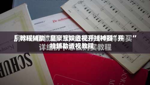教程辅助“皇豪互娱透视开挂神器”开挂辅助透视教程-第2张图片
