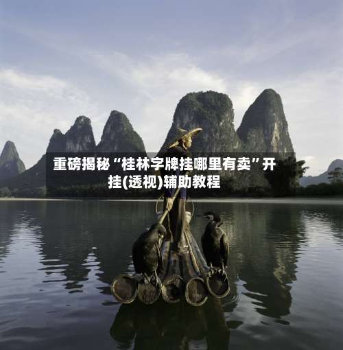重磅揭秘“桂林字牌挂哪里有卖”开挂(透视)辅助教程-第2张图片