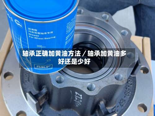 轴承正确加黄油方法／轴承加黄油多好还是少好-第1张图片