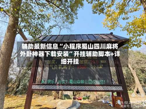 辅助最新信息“小程序蜀山四川麻将外卦神器下载安装”开挂辅助脚本+详细开挂-第3张图片