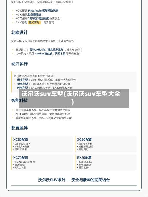 沃尔沃suv车型(沃尔沃suv车型大全)-第2张图片