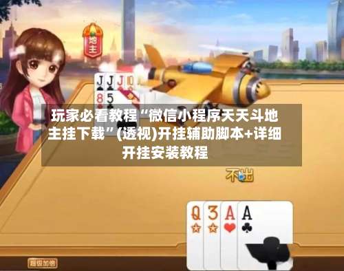 玩家必看教程“微信小程序天天斗地主挂下载”(透视)开挂辅助脚本+详细开挂安装教程-第2张图片