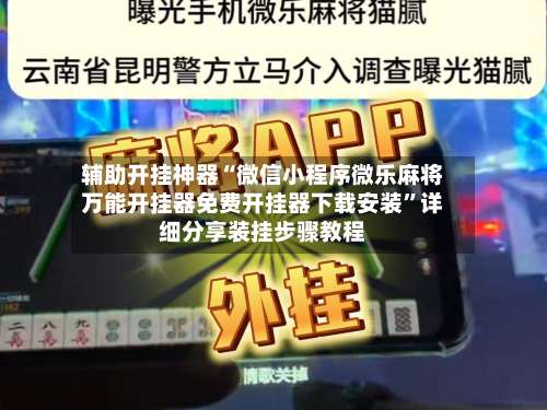 辅助开挂神器“微信小程序微乐麻将万能开挂器免费开挂器下载安装”详细分享装挂步骤教程-第2张图片