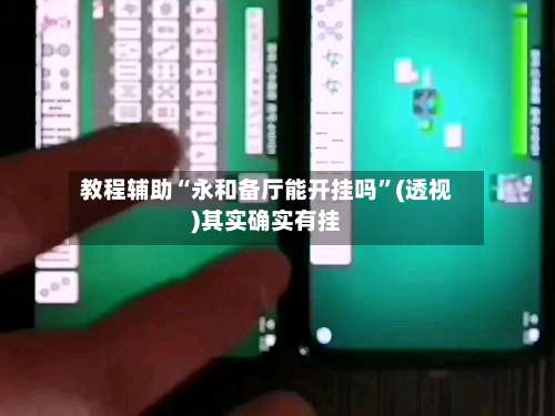 教程辅助“永和备厅能开挂吗	”(透视)其实确实有挂-第1张图片