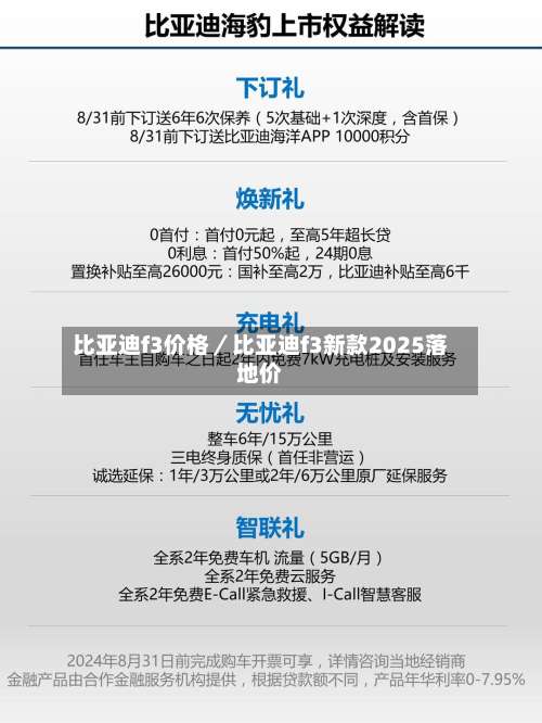 比亚迪f3价格／比亚迪f3新款2025落地价-第1张图片