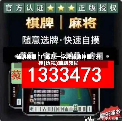 辅助神器“广西八一字牌辅助神器	”开挂(透视)辅助教程-第1张图片