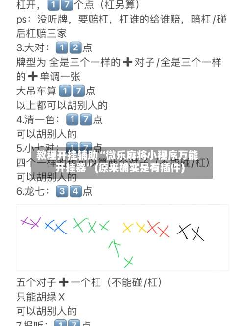 教程开挂辅助“微乐麻将小程序万能开挂器”(原来确实是有插件)-第1张图片