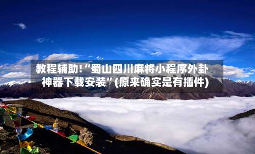 教程辅助!“蜀山四川麻将小程序外卦神器下载安装	”(原来确实是有插件)-第1张图片