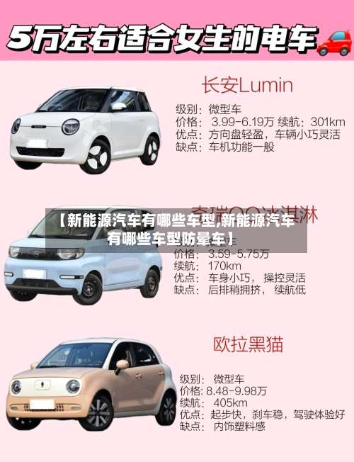 【新能源汽车有哪些车型,新能源汽车有哪些车型防晕车】-第1张图片