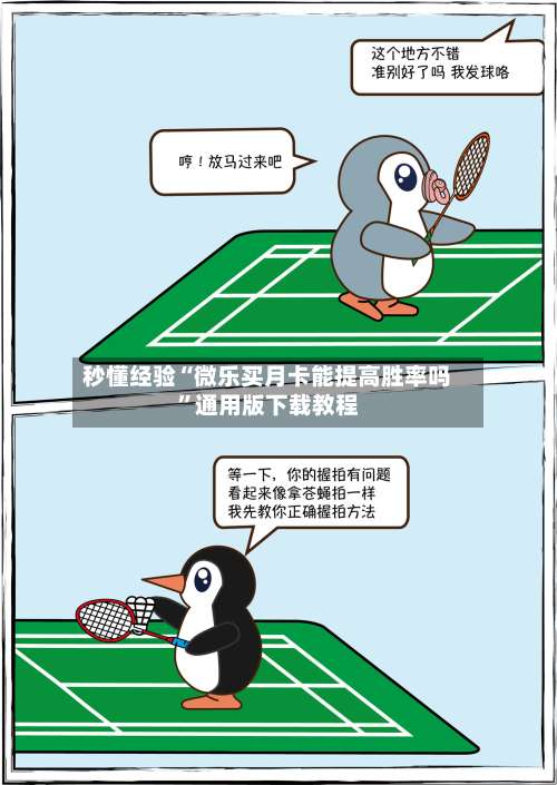 秒懂经验“微乐买月卡能提高胜率吗”通用版下载教程-第2张图片