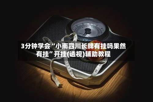 3分钟学会“小南四川长牌有挂吗果然有挂”开挂(透视)辅助教程-第2张图片