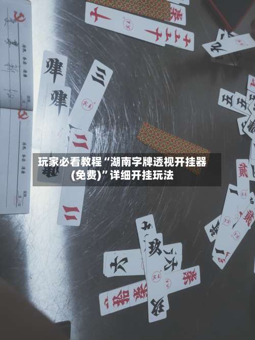 玩家必看教程“湖南字牌透视开挂器(免费)	”详细开挂玩法-第1张图片