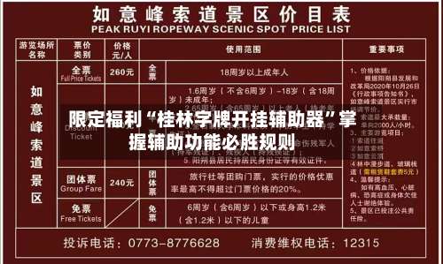 限定福利“桂林字牌开挂辅助器”掌握辅助功能必胜规则-第3张图片