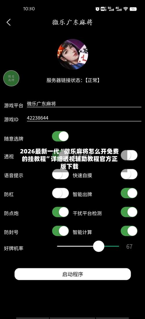 2026最新一代“微乐麻将怎么开免费的挂教程	”详细透视辅助教程官方正版下载-第2张图片