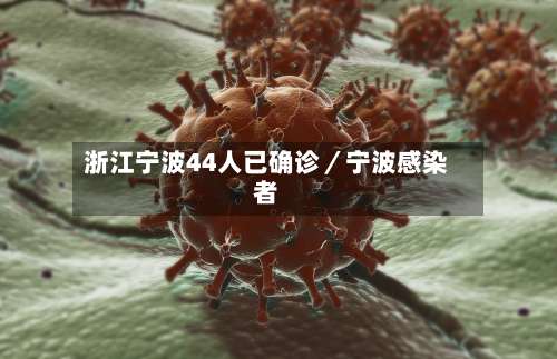 浙江宁波44人已确诊／宁波感染者-第2张图片