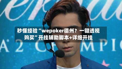 秒懂经验“wepoker德州？一键透视购买	”开挂辅助脚本+详细开挂-第2张图片