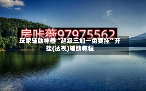 玩家辅助神器“超级三加一免费挂”开挂(透视)辅助教程-第1张图片