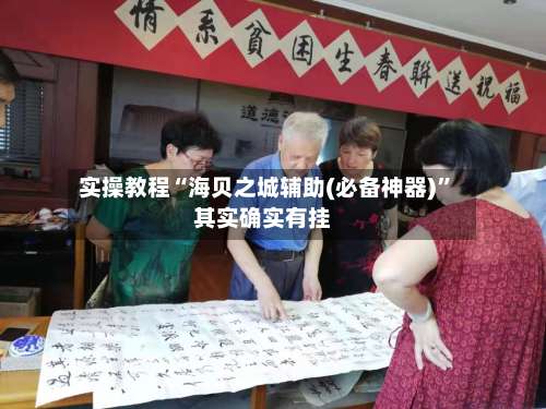 实操教程“海贝之城辅助(必备神器)	”其实确实有挂-第1张图片