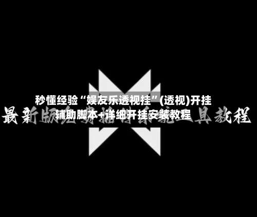 秒懂经验“娱友乐透视挂”(透视)开挂辅助脚本+详细开挂安装教程-第1张图片