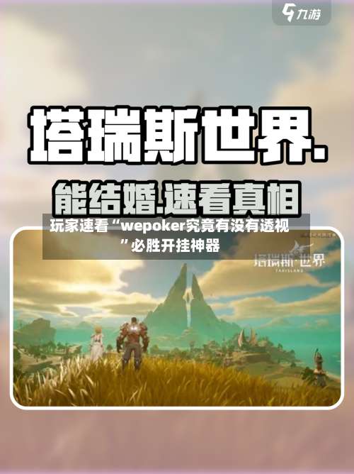 玩家速看“wepoker究竟有没有透视”必胜开挂神器-第1张图片