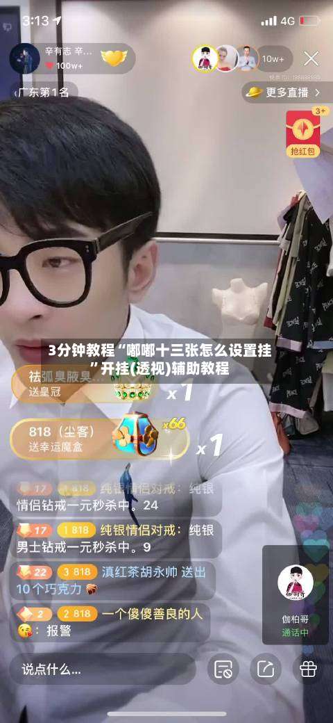 3分钟教程“嘟嘟十三张怎么设置挂”开挂(透视)辅助教程-第3张图片