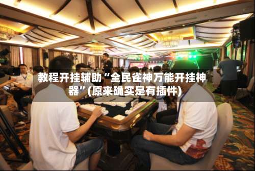 教程开挂辅助“全民雀神万能开挂神器”(原来确实是有插件)-第2张图片