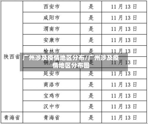 广州涉及疫情地区分布/广州涉及疫情地区分布图-第3张图片