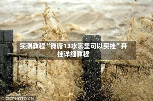 实测教程“钱塘13水哪里可以买挂”开挂详细教程-第2张图片