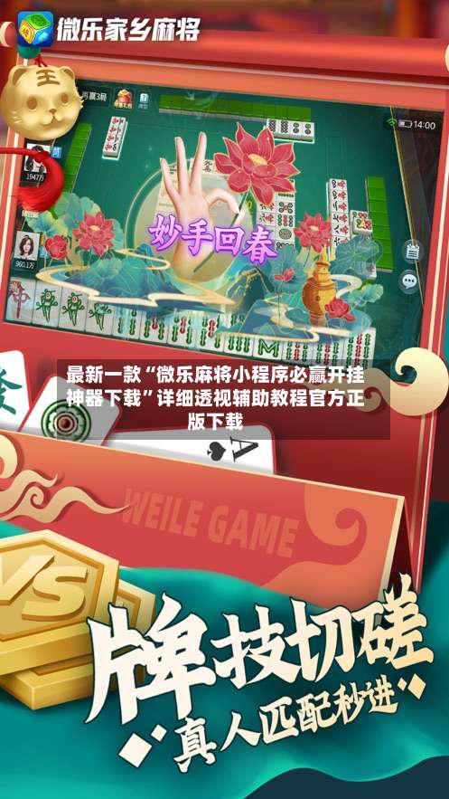 最新一款“微乐麻将小程序必赢开挂神器下载”详细透视辅助教程官方正版下载-第2张图片