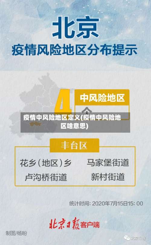 疫情中风险地区定义(疫情中风险地区啥意思)-第1张图片