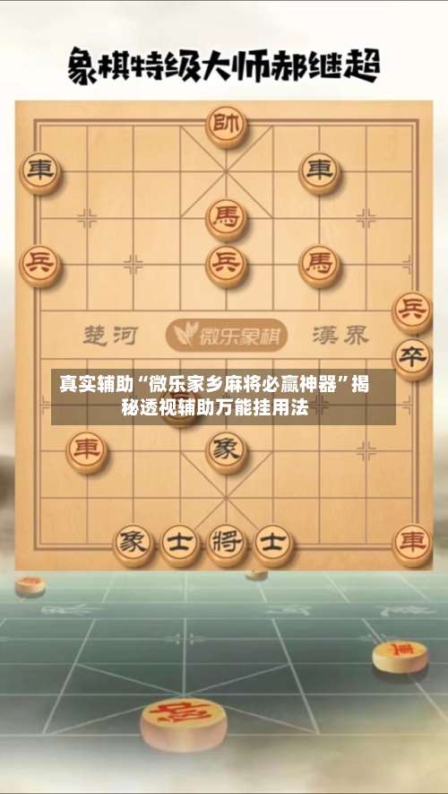 真实辅助“微乐家乡麻将必赢神器	”揭秘透视辅助万能挂用法-第1张图片