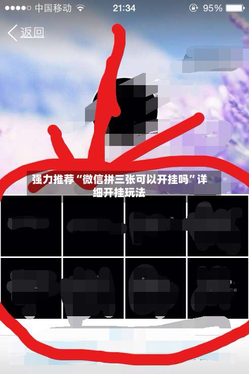 强力推荐“微信拼三张可以开挂吗	”详细开挂玩法-第1张图片