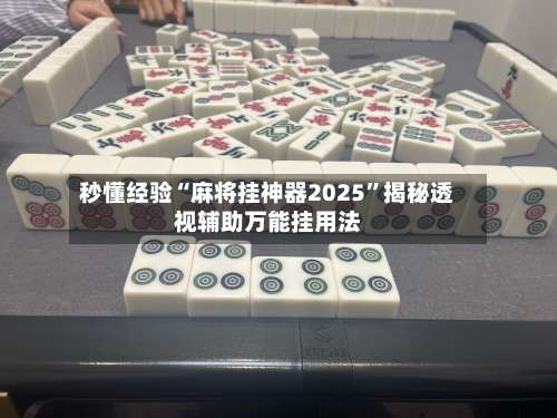 秒懂经验“麻将挂神器2025”揭秘透视辅助万能挂用法-第2张图片