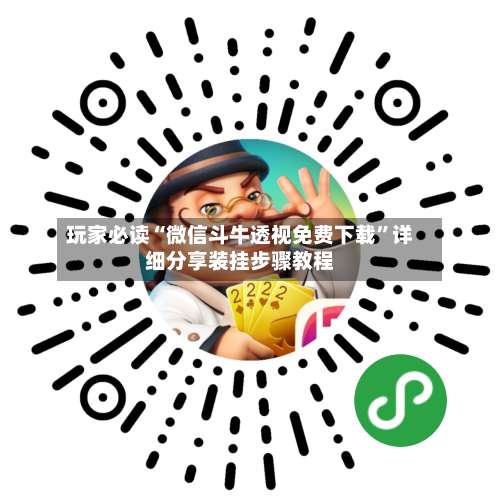 玩家必读“微信斗牛透视免费下载”详细分享装挂步骤教程-第2张图片