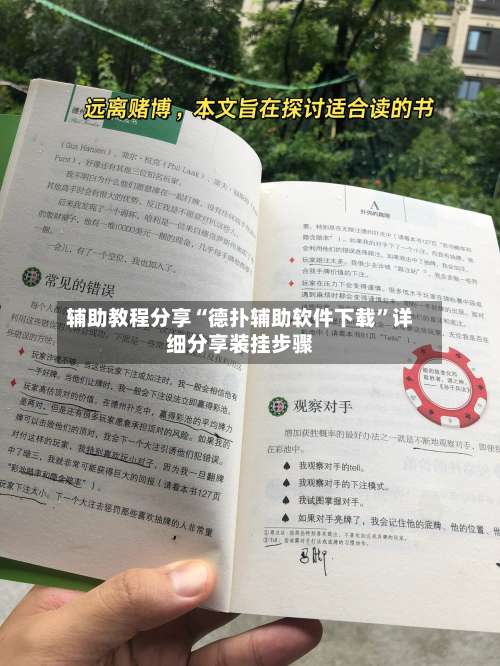 辅助教程分享“德扑辅助软件下载	”详细分享装挂步骤-第1张图片