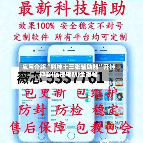 应用介绍“财神十三张辅助器”开挂神器{透视辅助}全揭秘-第1张图片