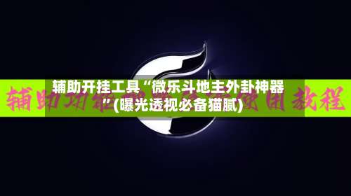 辅助开挂工具“微乐斗地主外卦神器	”(曝光透视必备猫腻)-第2张图片