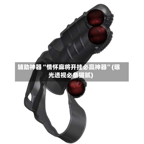 辅助神器“情怀麻将开挂必赢神器”(曝光透视必备猫腻)-第2张图片