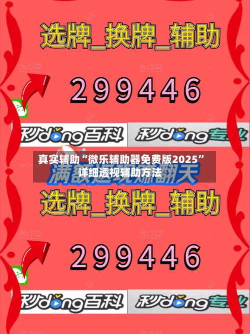 真实辅助“微乐辅助器免费版2025”详细透视辅助方法-第1张图片