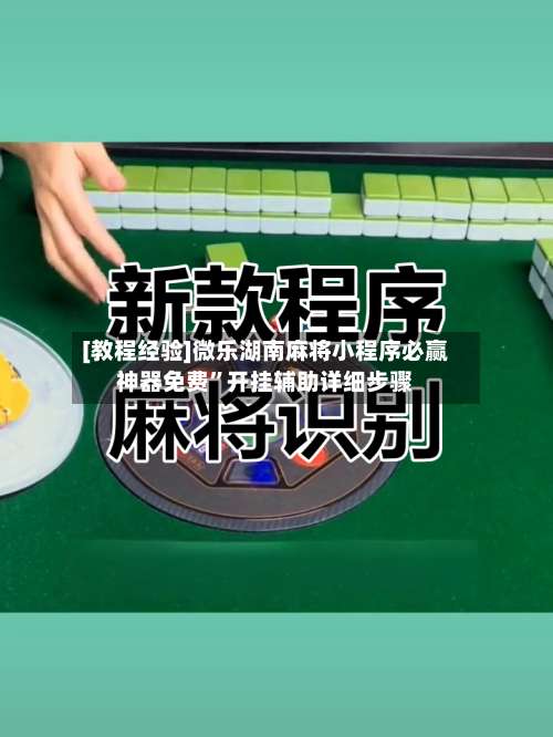 [教程经验]微乐湖南麻将小程序必赢神器免费”开挂辅助详细步骤-第3张图片