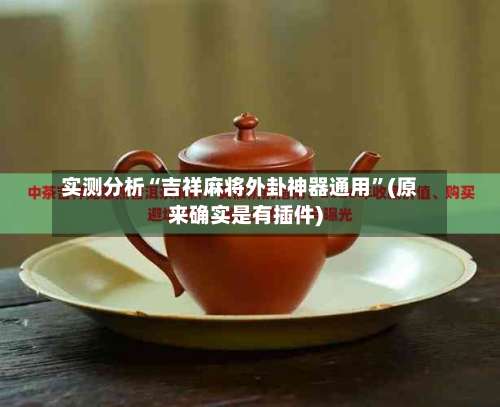 实测分析“吉祥麻将外卦神器通用”(原来确实是有插件)-第1张图片