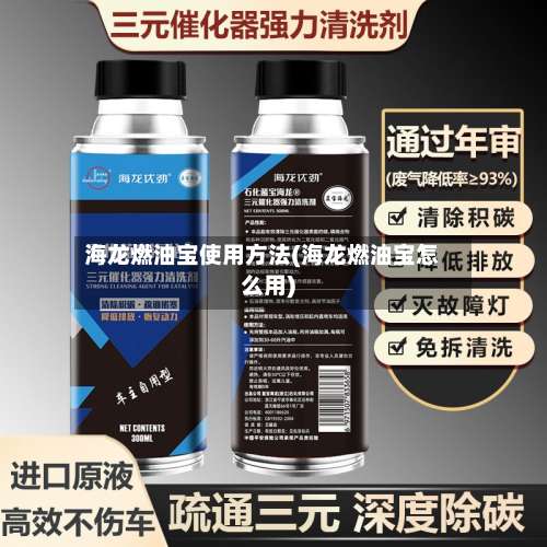海龙燃油宝使用方法(海龙燃油宝怎么用)-第1张图片