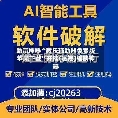 助赢神器“微乐辅助器免费版苹果下载”开挂(透视)辅助神器-第3张图片